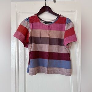 Ace & Jig colorblock top size small